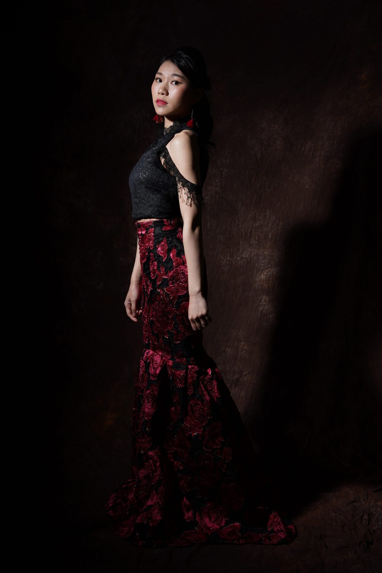 Vintage Movie Style Two Pieces Mermaid Vintage Movie Style Two Pieces Mermaid