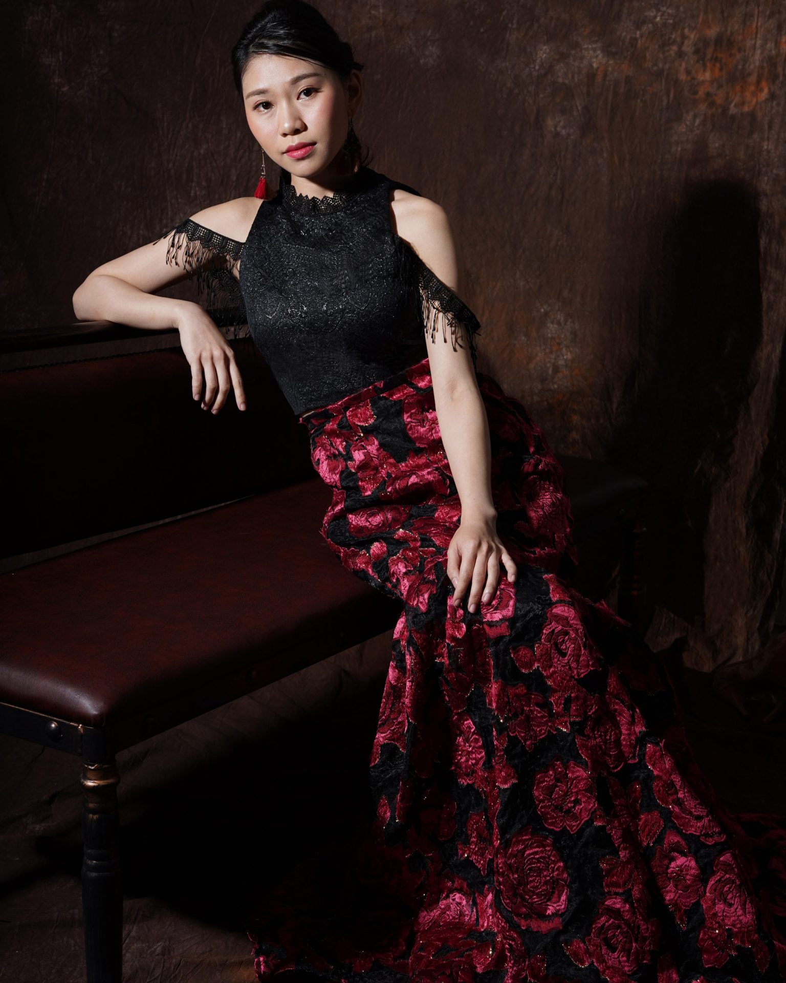 Vintage Movie Style Two Pieces Mermaid Vintage Movie Style Two Pieces Mermaid