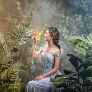 Gradient Fantasy Gown