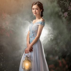 Gradient Fantasy Gown
