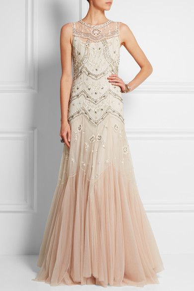 Needle & Thread Embellished Dégradé Tulle Mermaid