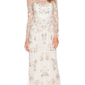Needle & Thread Garden Scatter Sequin Maxi Dress