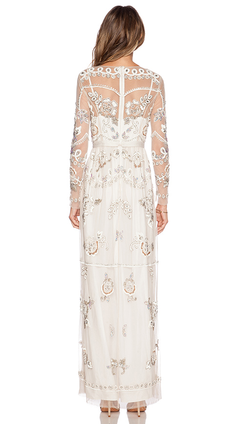 Needle & Thread Garden Scatter Sequin Maxi Dress