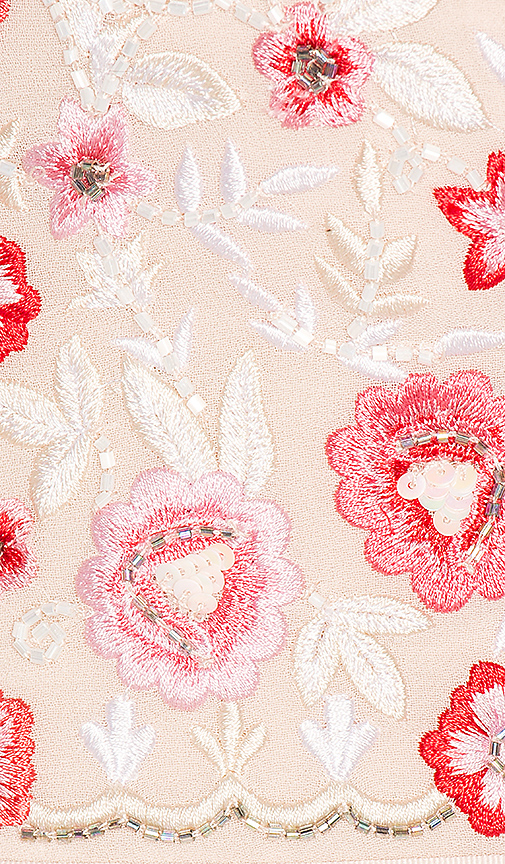 Needle & Thread Prairie Embroidery Maxi Dress