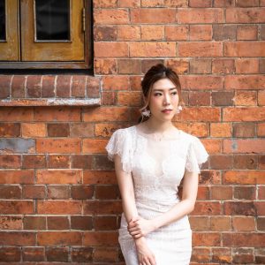 vintage mermaid wedding dress
