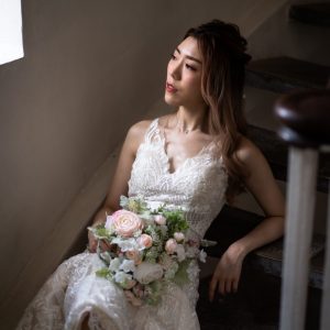 vintage mermaid wedding dress
