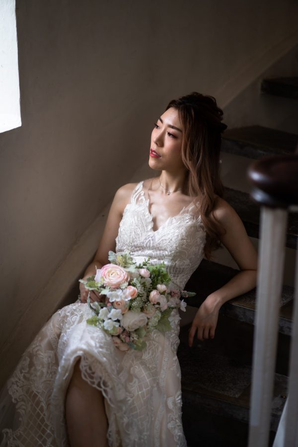 vintage mermaid wedding dress