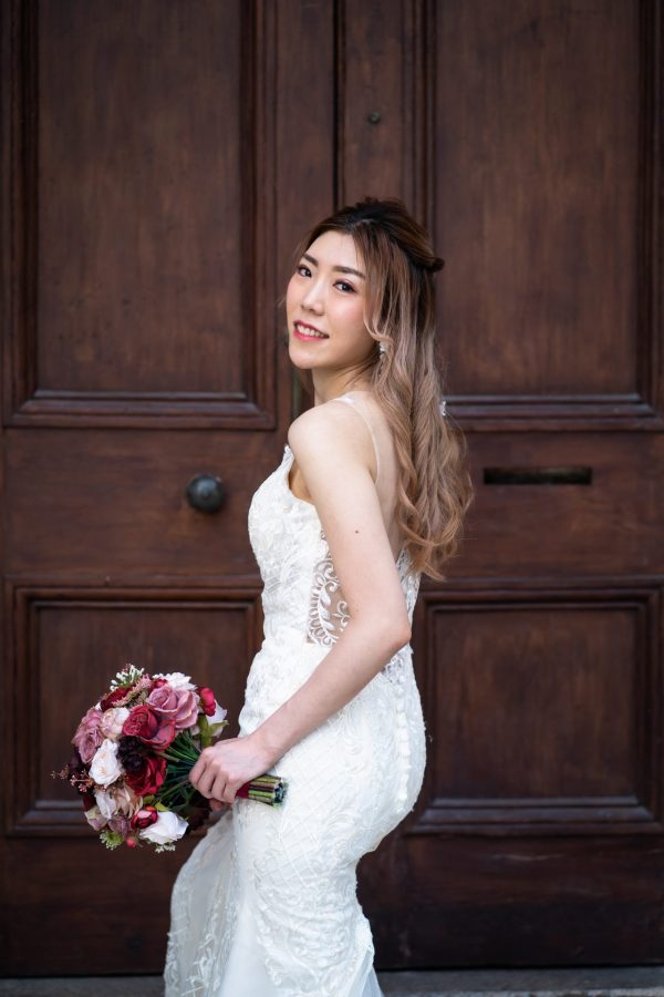 vintage mermaid wedding dress