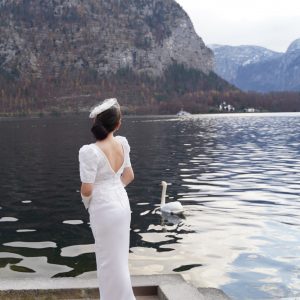 Fancy Antique Wedding Dress