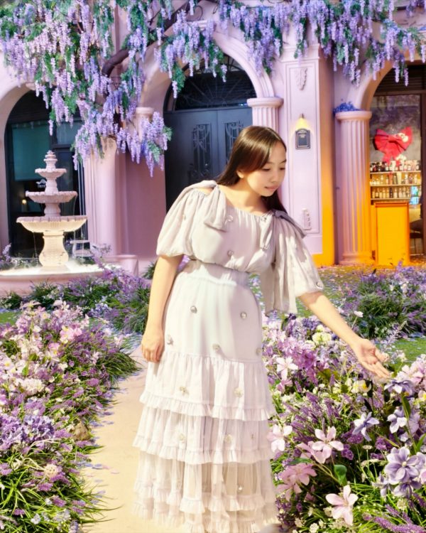 Wisteria Flower Dress
