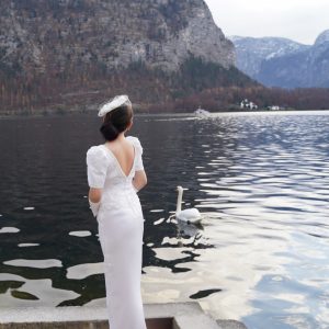 Fancy Antique Wedding Dress
