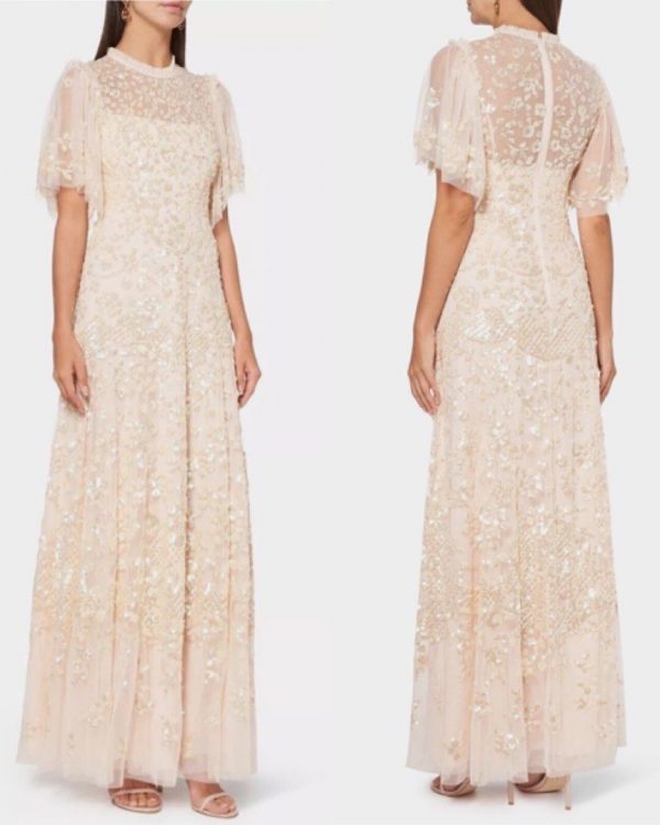 Needle and Thread Honesty Flower Gown