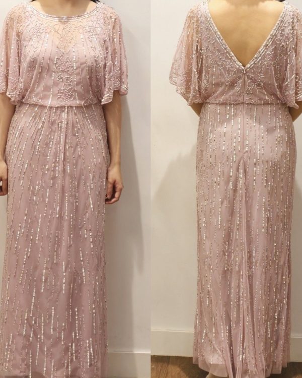 Elizabeth Embellished Shorter Length Maxi Dress