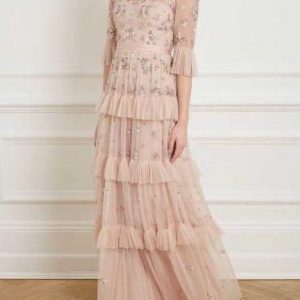 Rose-Quartz Sequin-Embellished Gown Rose-Quartz Sequin-Embellished Gown