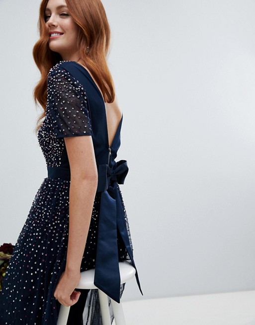 Elegant Sequins Gown